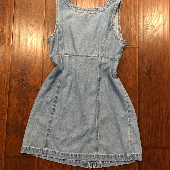 Vintage Denim Button Up Dress - Picture 2 of 11